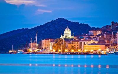 Kroatien Unesco Welterbe Sibenik