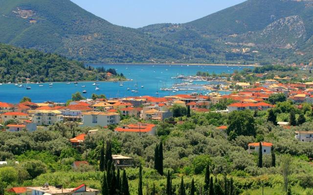 Nidri Harbour In Lefkada